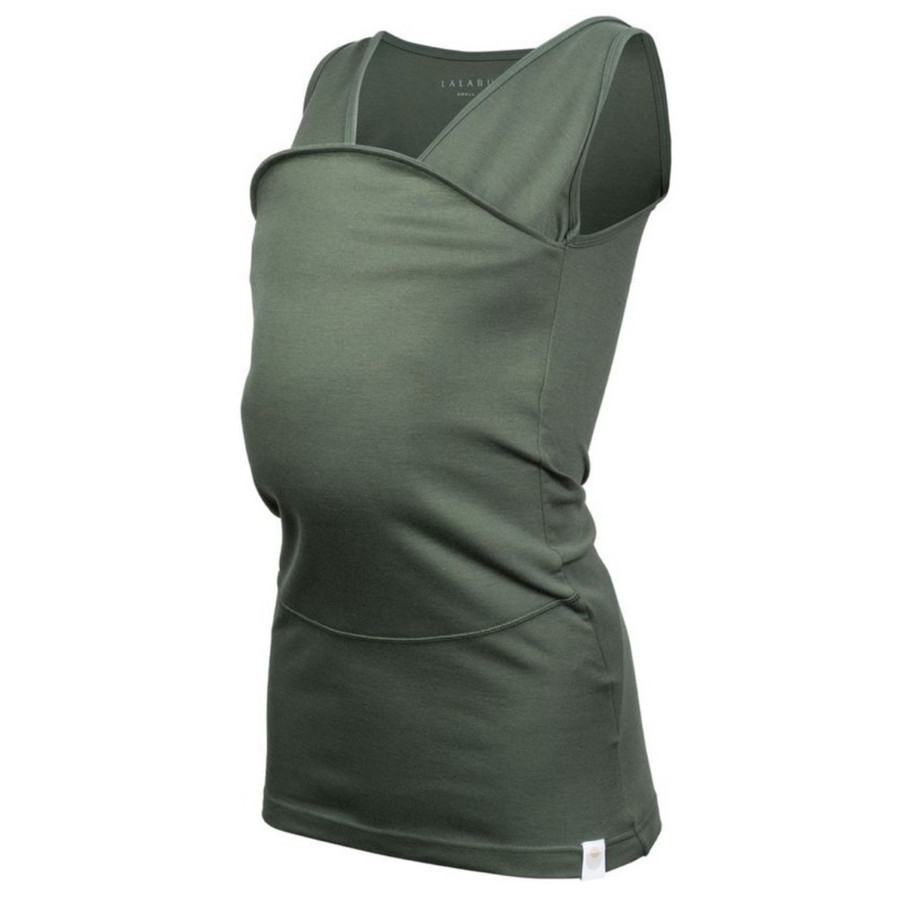 Lalabubaby Soothe Shirt in Fern Sz M